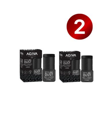 Agiva Hair Styling Powder Hair Styling Powder Wax No:2 Hard Hold 20gr X 2 Pieces Strong - Buy Online on GoSupps.com