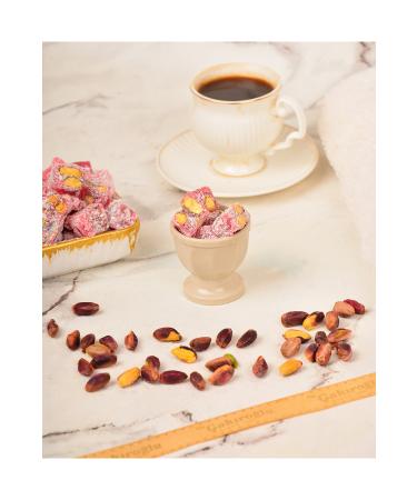 Oz Cakiroglu Pomegranate Double Pistachio Double Roasted Turkish Delight 1000 g