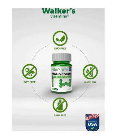 Walkers Vitamin Magnesium All Forms 680 Mg 60 Capsules - Buy Online on GoSupps.com