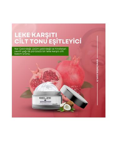 BELZE Pomegranate Seed Whitening Cream - Buy Online on GoSupps.com