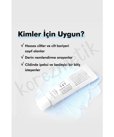 Dr. Althea 147 Barrier Cream - Ceramide Containing Barrier Protective Repairing and Moisturizing Cream - 50ml - Buy Online on GoSupps.com