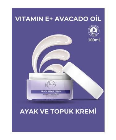 Marius Cosmetics Crack Repair Cream - Foot and Heel Crack Cream