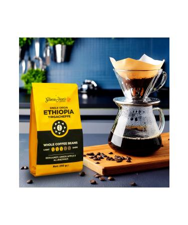 Gloria Jean's Coffees Gloria Jean's Ethiopia Yirgacheffe 250 gr - Buy Online on GoSupps.com