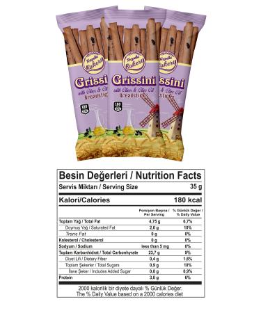 Frapella Olive and Olive Oil Grissini 70 Gr. X 12 Pack - Buy Online on GoSupps.com