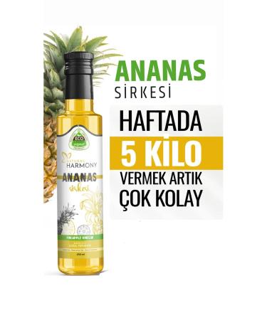 Natural Harmony Slimming and Weight Loss Helping Bromelain Pineapple Detox Form Vinegar