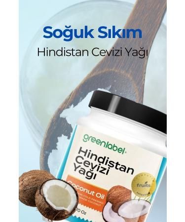 Green Label Greenlabel Coconut Oil 80 gr - Buy Online on GoSupps.com