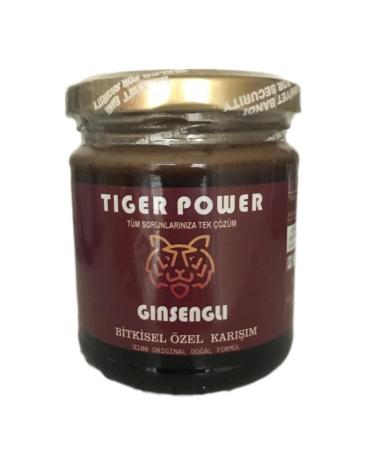TIGER POWER Ginseng 240 Gr Herbal Molasses Mix Paste