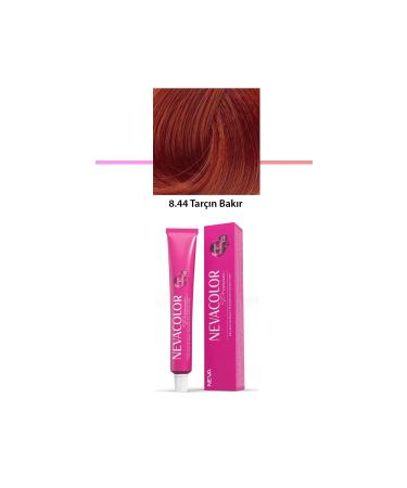 ENSAR CLOTHING Premium 8.44 Cinnamon Copper - Permanent Cream Hair Dye 50 g Tube