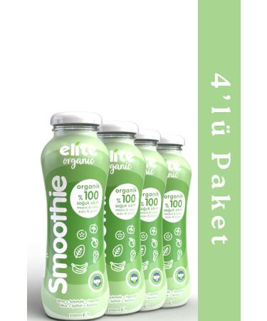 Elite Naturel Organic Banana Cucumber Smoothie 4 Pack