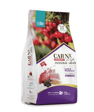 CARNI LIFE PETLOVEBUT K CRANBERRY ANCESTRAL GRAIN DOG LAMB & BLACKBERRY 7KG PUPPY ALL BREEDS