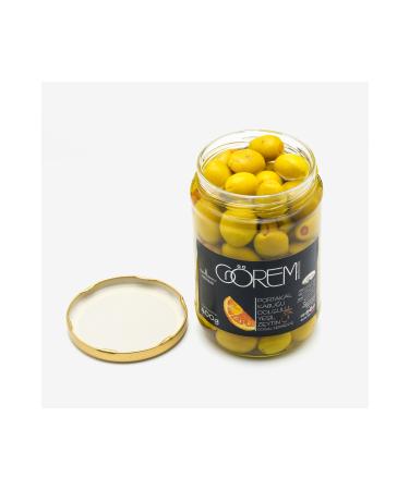 G rem Zeytin Orange Stuffed Green Olives 400 Gr. - Buy Online on GoSupps.com
