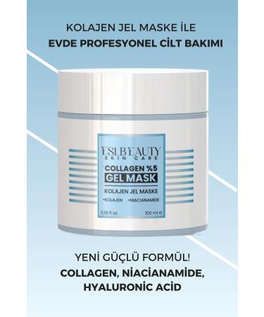 Eslbeauty Aloe Vera Essence Skin Nourishing Plumping Anti-Aging Collagen Gel Mask 100ml - Buy Online on GoSupps.com