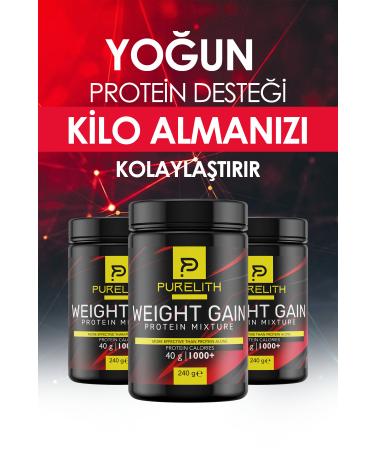 Purelith Weight Gainer Nutritional Supplement Appetite Stimulant Weight Gainer Banana and Cocoa Flavored Weight Gainer - Buy Online on GoSupps.com