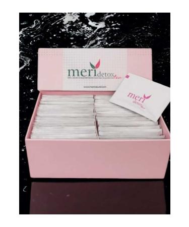 Meri Detox Meri Tea Detox Tea 60 Pieces 1 Month Use Meridetoxform - Buy Online on GoSupps.com