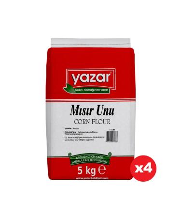 AUTHOR Corn Flour (GLUTEN-FREE) 5 Kg X 4 Packs