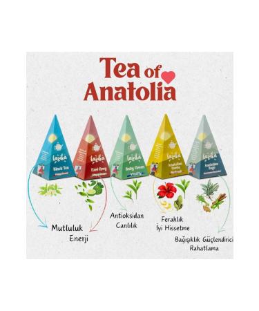 LAZ KA Tea of Anatolia - Anatolian Heritage in Every Glass - Anatolian Tea - Buy Online on GoSupps.com