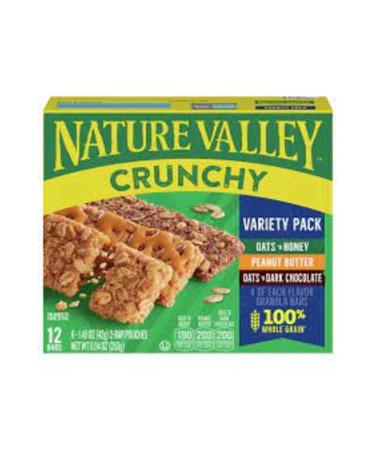 Nature Valley Crunchy Granola Bars 12 Pieces 253 Gr.