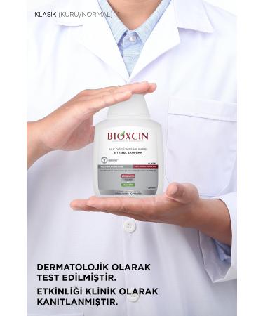 Bioxcin Classic Anti Hair Loss Shampoo For Dry-Normal Hair 300 ml - Buy Online on GoSupps.com