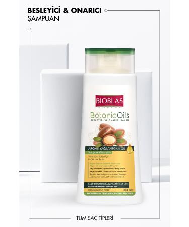 Bioblas Botanical Oils Argan Shampoo 360 ml - Buy Online on GoSupps.com