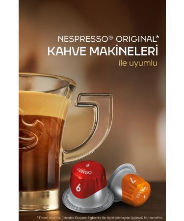 Jacobs Espresso 10 Intenso Nespresso Compatible Aluminum Coffee Capsules 10 Pieces X 5 Packs - Buy Online on GoSupps.com