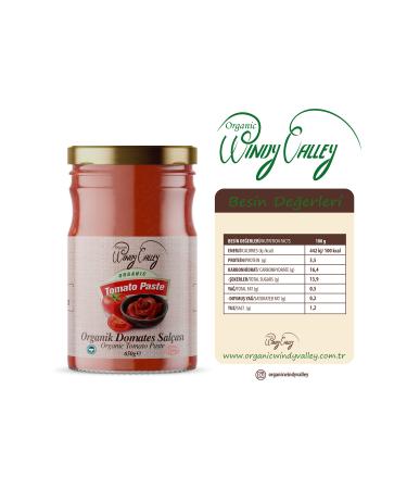 Organic Windy Valley Organic Tomato Paste (650 GR) No Added Salt - Buy Online on GoSupps.com