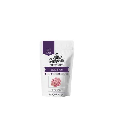 Little Crunchies Freeze Dried Sliced Figs - 200 Gr. - Large - Freeze Dried