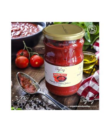 Organic Windy Valley Organic Tomato Paste 2 Pack (650GR 650GR) No Added Salt - Buy Online on GoSupps.com