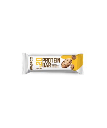 Waspco Protein Bar Cookie Flavored 40g X 16 Pieces - Buy Online on GoSupps.com