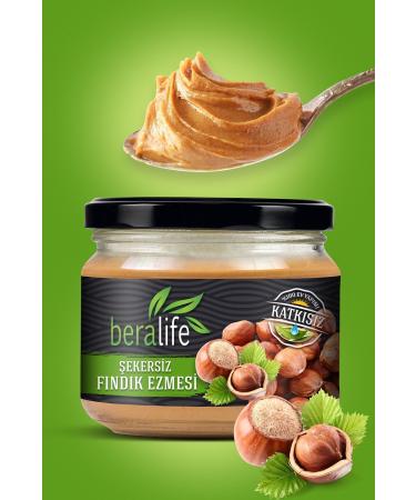 BERAL FE Hazelnut Paste - 300gr - Hazelnut Paste (SUGAR FREE) - Buy Online on GoSupps.com