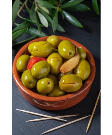 Fruvella Organic Products Cracked Green Olives 1 kg (Homemade) - Buy Online on GoSupps.com