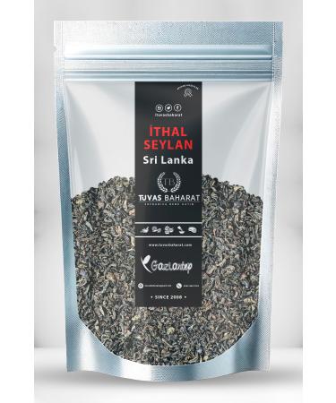 TUVAS BAHARAT Imported Ceylon Sri Lanka Tea - Black Leaf Illegal Tea 800 Grams