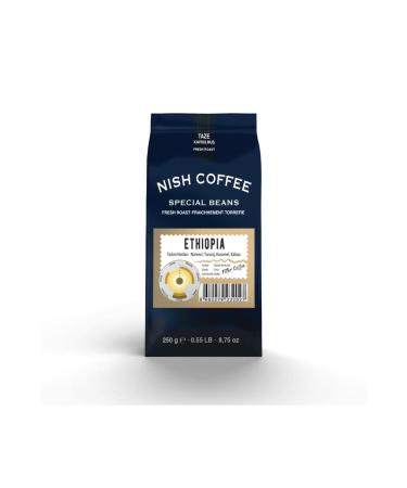 Nish Coffee Nish Filter Coffee Ethiopia 250 gr Bean Coffee - Buy Online on GoSupps.com