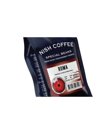 Nish Coffee Nish Espresso Roma Coffee 250 gr - Buy Online on GoSupps.com