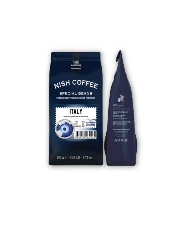 Nish Coffee Nish Espresso Italy Coffee 250 gr - Buy Online on GoSupps.com