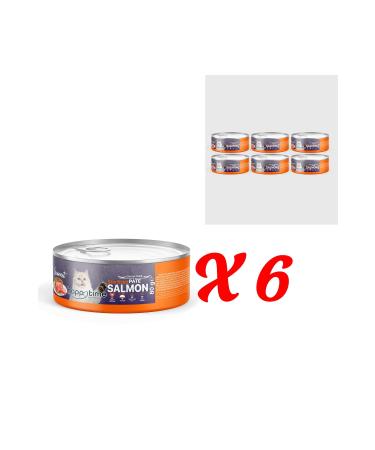 HAPPY TIME Happy Time Salmon Paste Cat Canned Food 6x80 gr