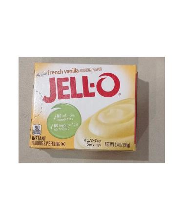 jell-o French Vanilla Instant 96 gr