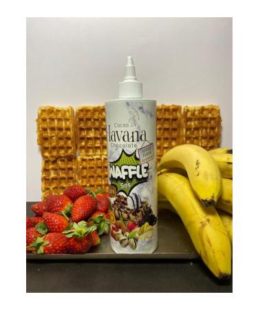 Cacao Havana Pistachio Flavored Waffle Sauce & Crepe & Pancake Sauce 400 Gr. - Buy Online on GoSupps.com