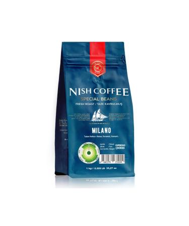 Nish Coffee Nish Espresso Milano Coffee 1 Kg - Buy Online on GoSupps.com