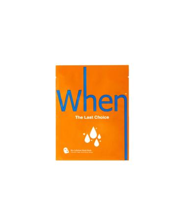 When Beauty The Last Choice Extra Moisturizing Premium Bio-cellulose Face Mask