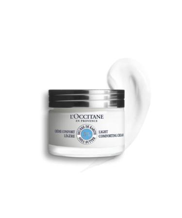 L'Occitane Shea Light Comforting Cream - Shea Moisturizer for Combination Skin 50 Ml