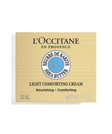 L'Occitane Shea Light Comforting Cream - Shea Moisturizer for Combination Skin 50 Ml - Buy Online on GoSupps.com