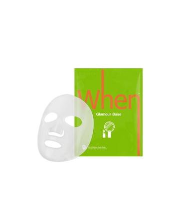 When Beauty Glamour Base Firming Premium Bio Cellulose Face Mask - Buy Online on GoSupps.com