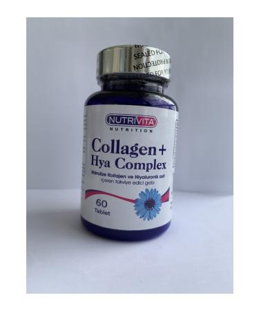 Nutrivita Nutrition Nutrivita Collagen+hya Complex 60 Tablets