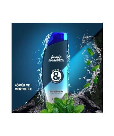 Head And Shoulders Shower Gel And Shampoo Deep Cleansing 360 ml - Buy Online on GoSupps.com