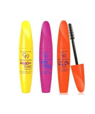 Golden Rose Maxim Eyes- Cat Walk- City Style Mascara