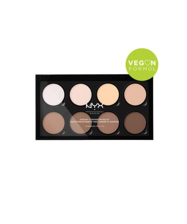 NYX Professional Makeup Professional Makeup Highlight & Contour Palette - Highlight & Contour Pro Palette 208 G - Buy Online on GoSupps.com