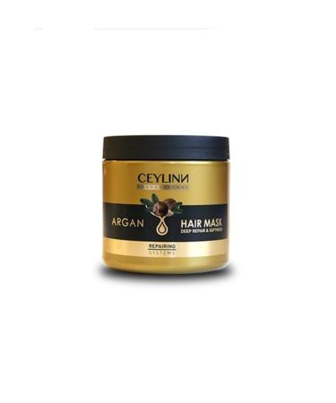 Ceylinn Professional Argan Hair Mask Deep Repair & Softness Repairing Systems 500ml
