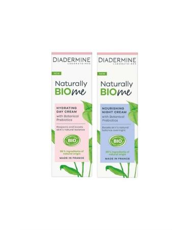 Diadermine Naturally Bio Me Day Cream Night Cream Set of 2