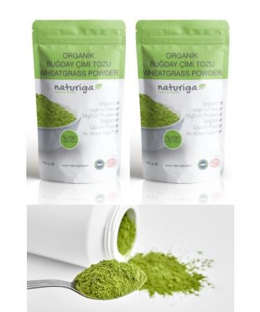 Naturiga Organic Wheat Grass Powder 2 Pack Opportunity