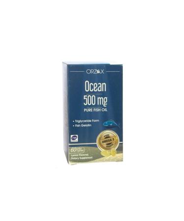 Ocean Omega 3 Fish Oil 500 Mg (60 Capsules)